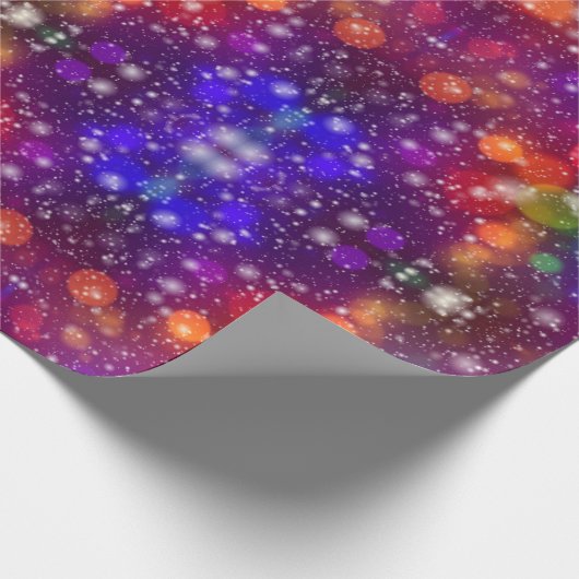 Moderne stille patroonwinter cadeaupapier (Hoek)