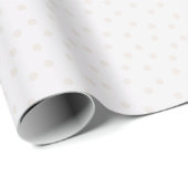 Moderne Stippen 2 op Wit Cadeaupapier (Rol Hoek)