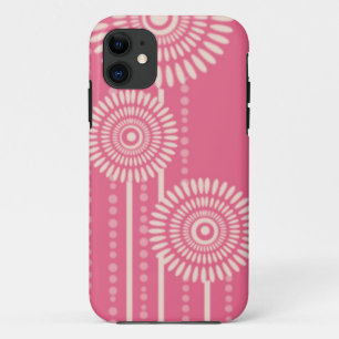 Moderne Stippen bloemen:Roze vlek daar ID Hoesje-M Case-Mate iPhone Case