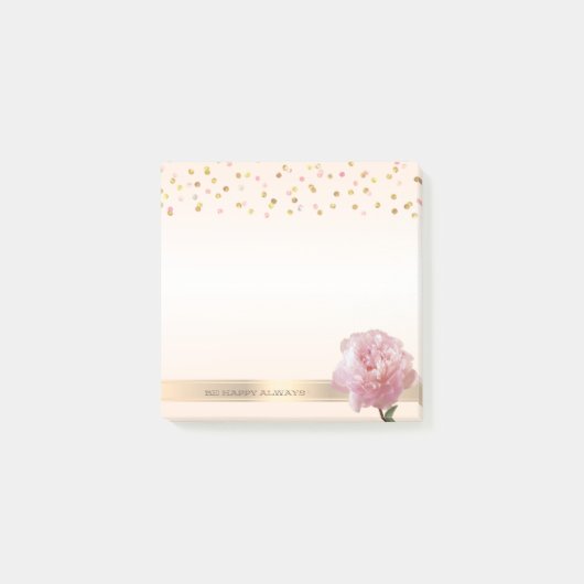 Moderne Stippen,Confetti,Anjer-Personalisatie Post-it® Notes (Voorkant)