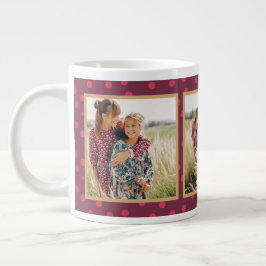 Moderne Stippen drie foto Grote Koffiekop