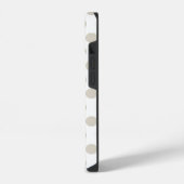 Moderne Stippen iPhone Hoesje (Linkerkant)