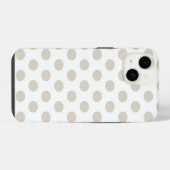 Moderne Stippen iPhone Hoesje (Achterkant horizontaal)