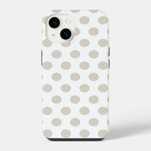 Moderne Stippen iPhone Hoesje (Achterkant)
