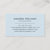 Moderne Stippen met inktpatroon Visitekaartje (Achterkant)