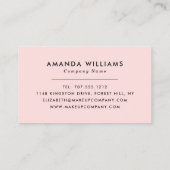 Moderne Stippen met inktpatroon Visitekaartje (Achterkant)