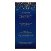 Moderne Stippen op de dag van het huwelijk - Menu (Achterkant)