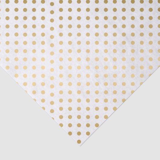 Moderne Stippen patroon op witte achtergrond Tissuepapier (Detail)
