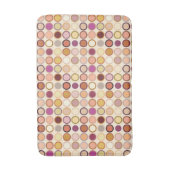 Moderne Stippen uit de middeleeuwen - beige en neu Badmat (Voorkant Verticaal)