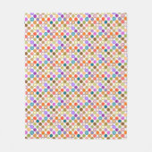 Moderne Stippen uit de middeleeuwen, multi-kleuren Fleece Deken (Voorkant)