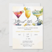 Moderne Stock de Bar Cocktail Koppels Gescheiden D Kaart (Voorkant)