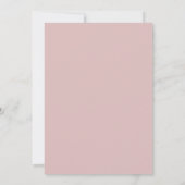 Moderne Stof Roze Boog Fotolijst Trouw Save The Date (Achterkant)