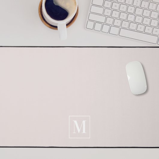 Moderne Stof Roze Monogram Bureaumat