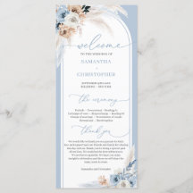 Moderne stoffige blauwe winterbloemen tropische bo