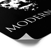 Moderne stoïcijn met Marcus de Keizer Aurelius Hea Poster (Hoek)