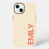 Moderne Stout Persoonlijk iPhone Hoesje (Achterkant)