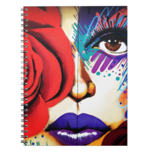 Moderne straatkunst uit New York Notitieboek