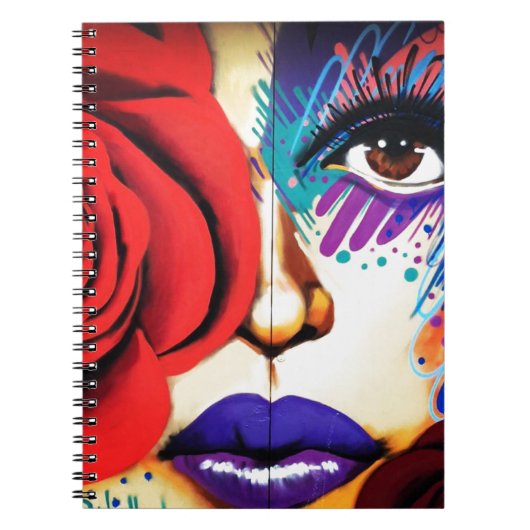 Moderne straatkunst uit New York Notitieboek (Voorkant)