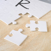 Moderne Straatkunst Voeg Je Foto Toe Opa Lief Legpuzzel (Zijkant)