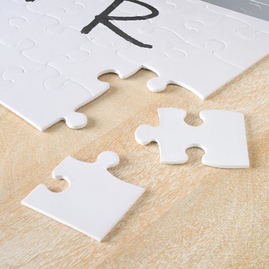 Moderne Straatkunst Voeg Je Foto Toe Opa Lief Legpuzzel (Zijkant)