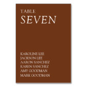 Moderne & Strakke Typografie Trouwdag Kaart (Voorkant)