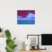 Moderne strand Art 5 Poster (Thuiskantoor)