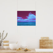 Moderne strand Art 5 Poster (Keuken)