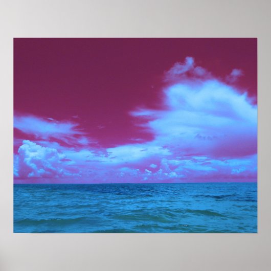Moderne strand Art 5 Poster (Voorkant)