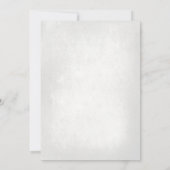 Moderne strand bruiloft uitnodigingen (Achterkant)