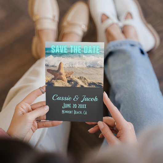 Moderne strand Scene sparen de Verticale Kaart van