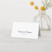 Moderne Strand String Lights Zomer Bruiloft Plaatskaartje (Achterkant)