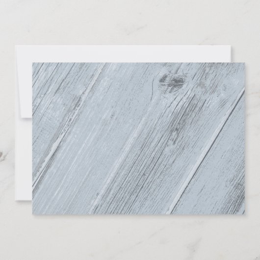 Moderne strandbraadschoeisel kaart (Achterkant)