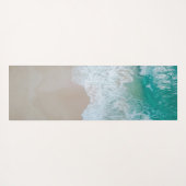 Moderne strandfoto yogamat