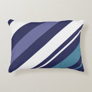 Moderne streep diagonaal accent kussen