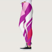 Moderne streep diagonale Leggings (Links)