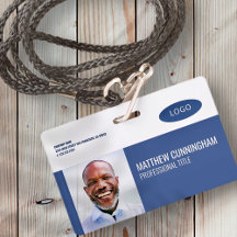 Moderne streepjescode voor aangepaste Logo werknem