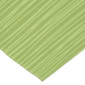 Moderne strengen van gras gestreept groen medium tafelloper (Hoek)