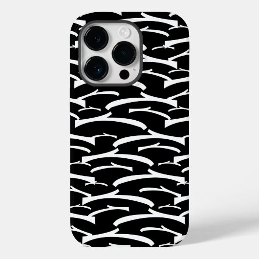 Moderne Strepen Case-Mate iPhone Case (Achterkant)