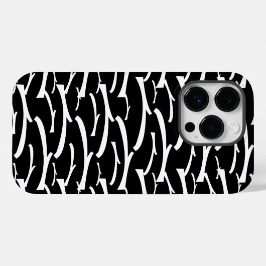 Moderne Strepen Case-Mate iPhone Case (Achterkant (horizontaal))