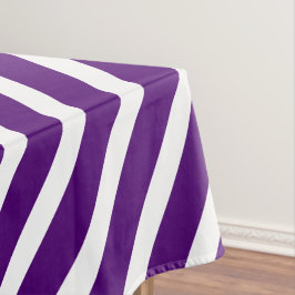 Moderne Strepen | Chic Koningspaars & Wit Gestreep Tafelkleed
