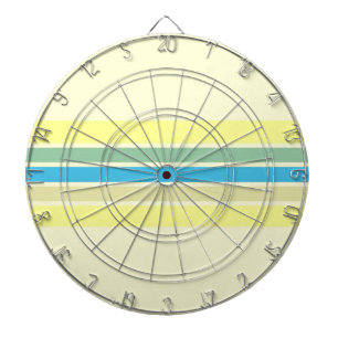 Moderne strepen kunst dartbord
