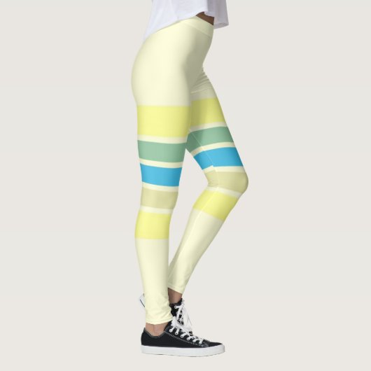 Moderne strepen kunst leggings (Rechts)