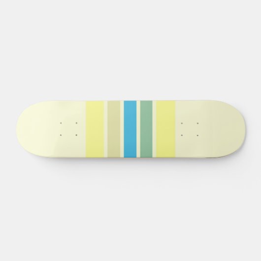 Moderne strepen kunst persoonlijk skateboard (Horizontaal)