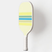 Moderne strepen kunst pickleball paddle (Links)