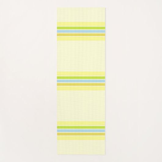 Moderne strepen kunst yogamat (Voorkant)