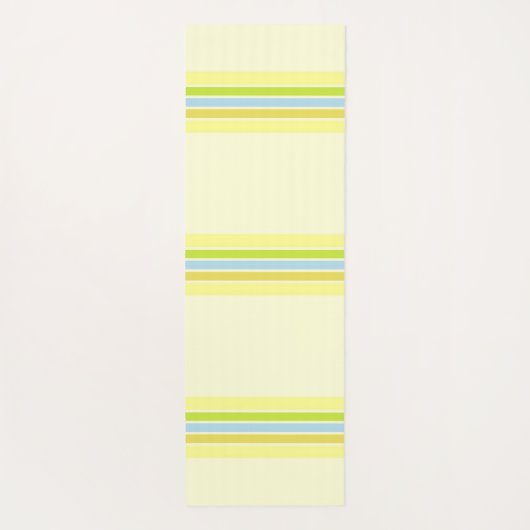 Moderne strepen kunst yogamat (Achterkant)