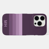 Moderne Strepen Minimal iPhone 16 Pro Hoesje (Achterkant (horizontaal))