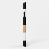 Moderne strepen, monogmed Case-Mate iPhone case (Achterkant/rechts)