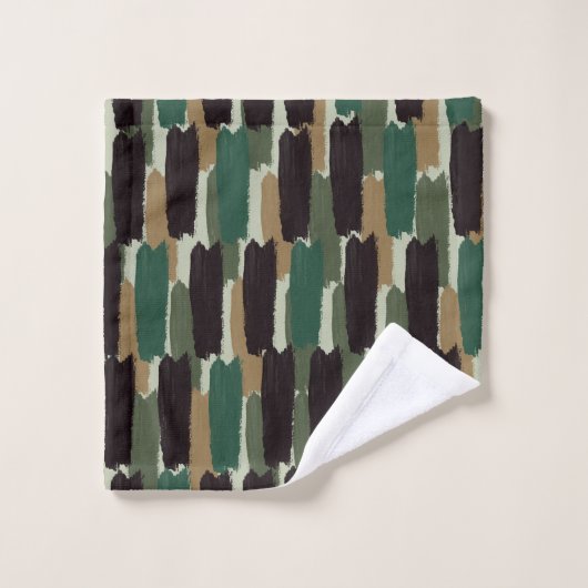 Moderne strepes bad handdoek (Wasdoekje)