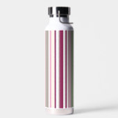 Moderne strepes voor het nieuwe seizoen waterfles (Links)